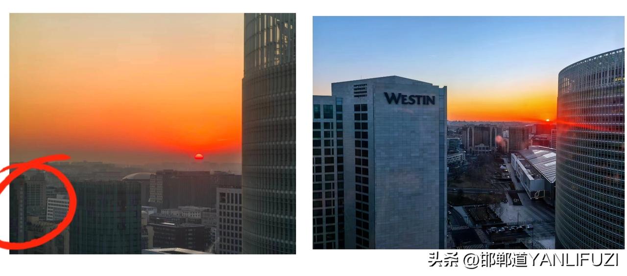 看到这张照片，以为在外国。因为大楼上面的westⅰn格外醒目。
在搜索westi