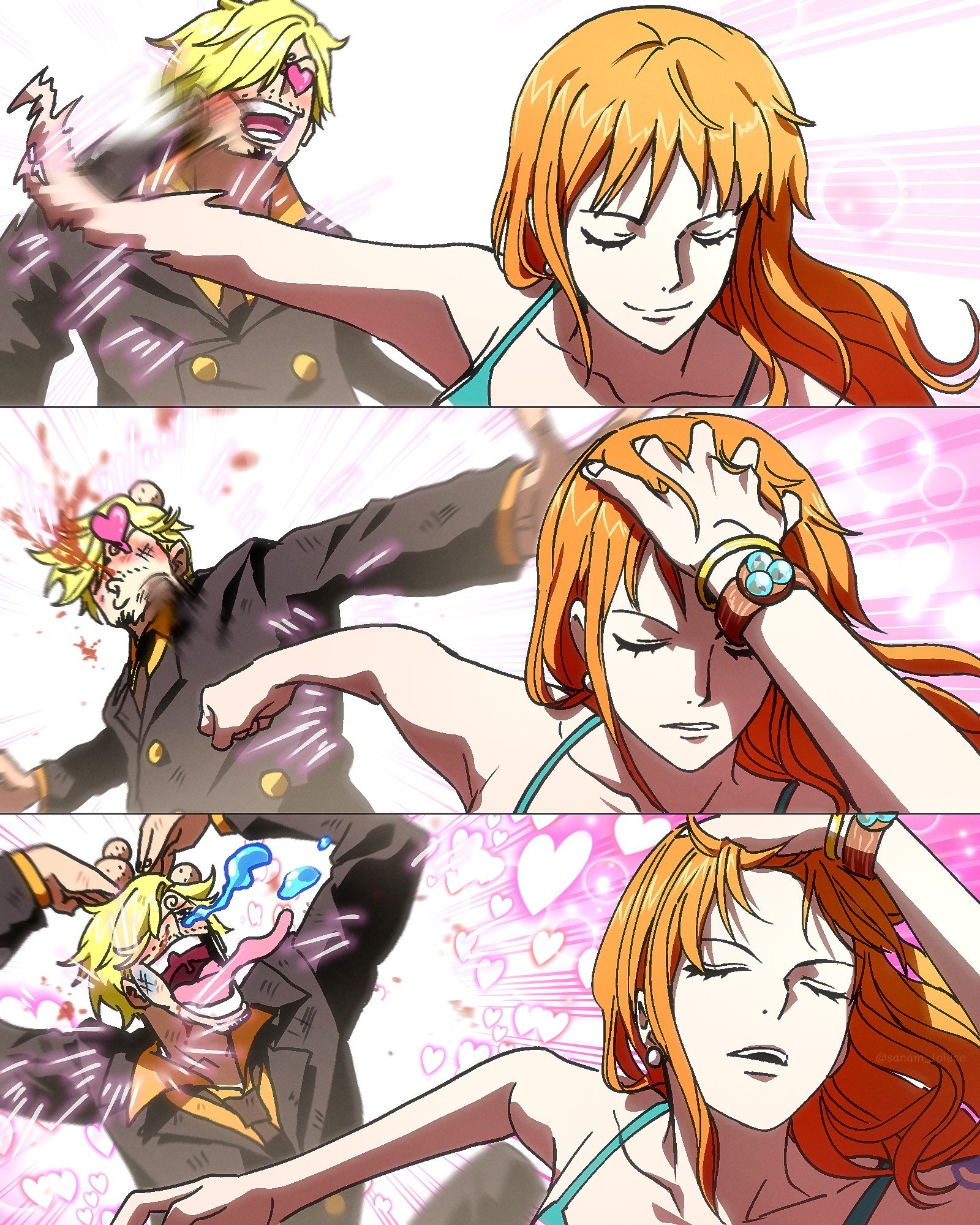 海贼王海贼王 娜美山治版的也有了哈哈哈转载自TWI：sanam_1piece 