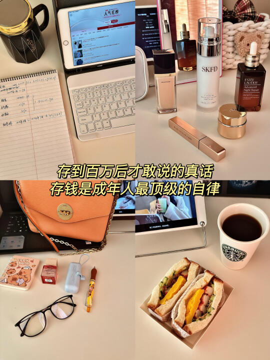存钱|每天算3遍利息 有100w存款太幸福了~