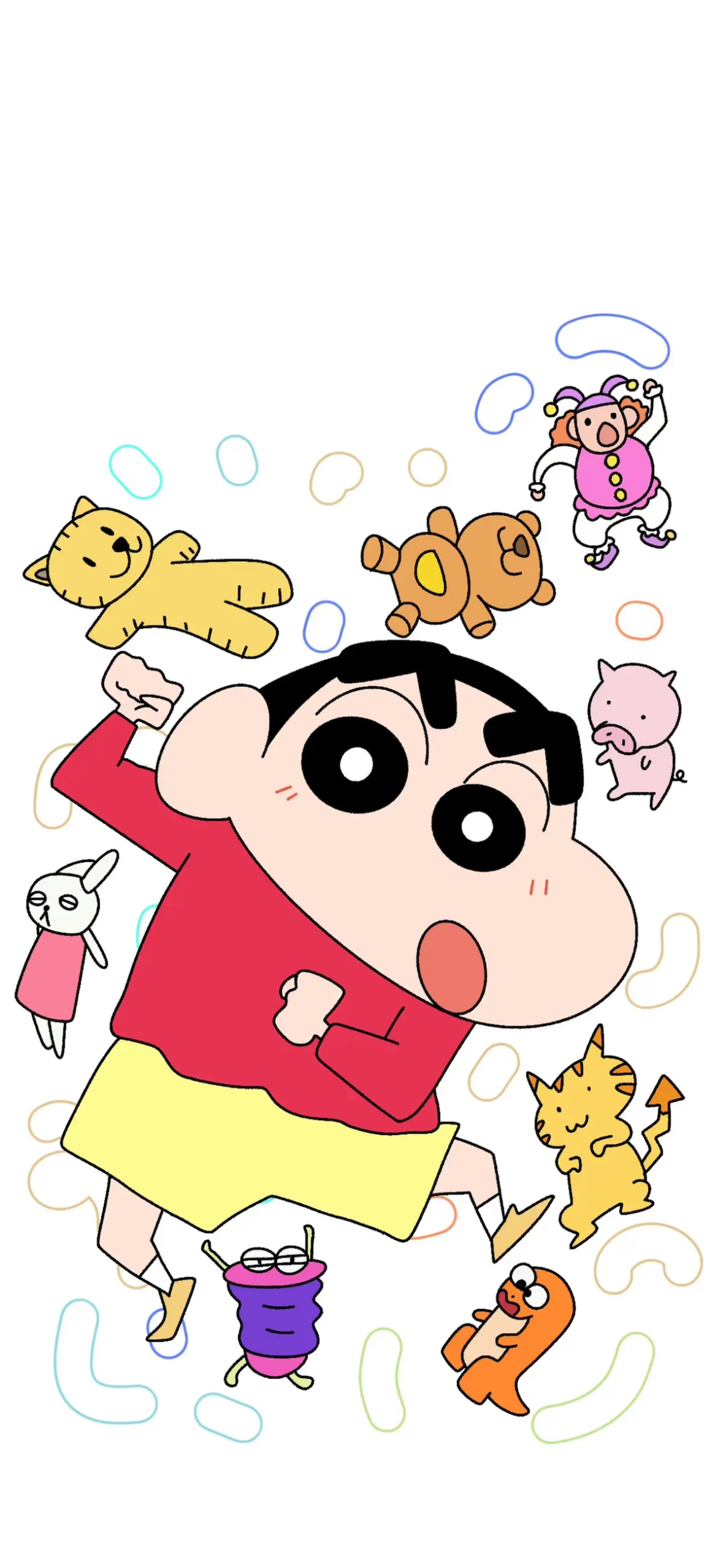 蜡笔小新壁纸 | 谁能拒绝可爱修勾🐶谁懂啊！看到这组壁纸我直接被可爱到晕倒！小