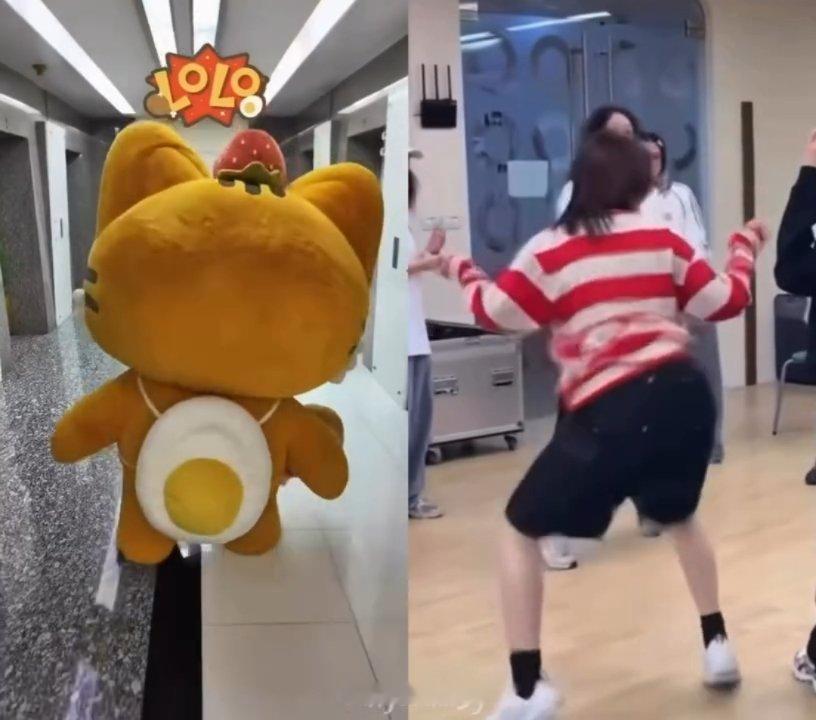 lingorm lingorm泰剧绘梦婚礼 这个lolo，和它妈咪一模一样很灵活