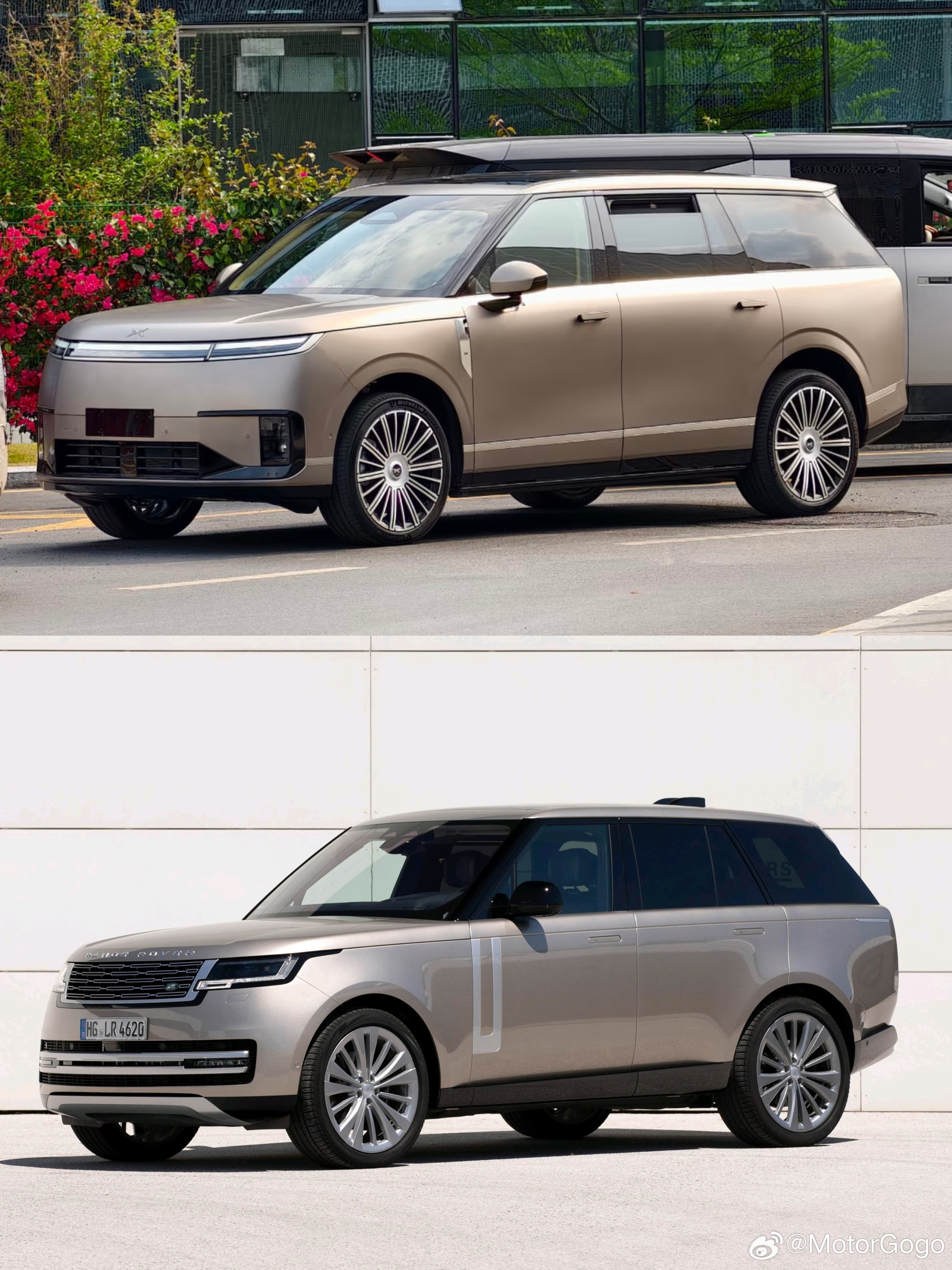 大湾区揽胜和英国揽胜。大v聊车