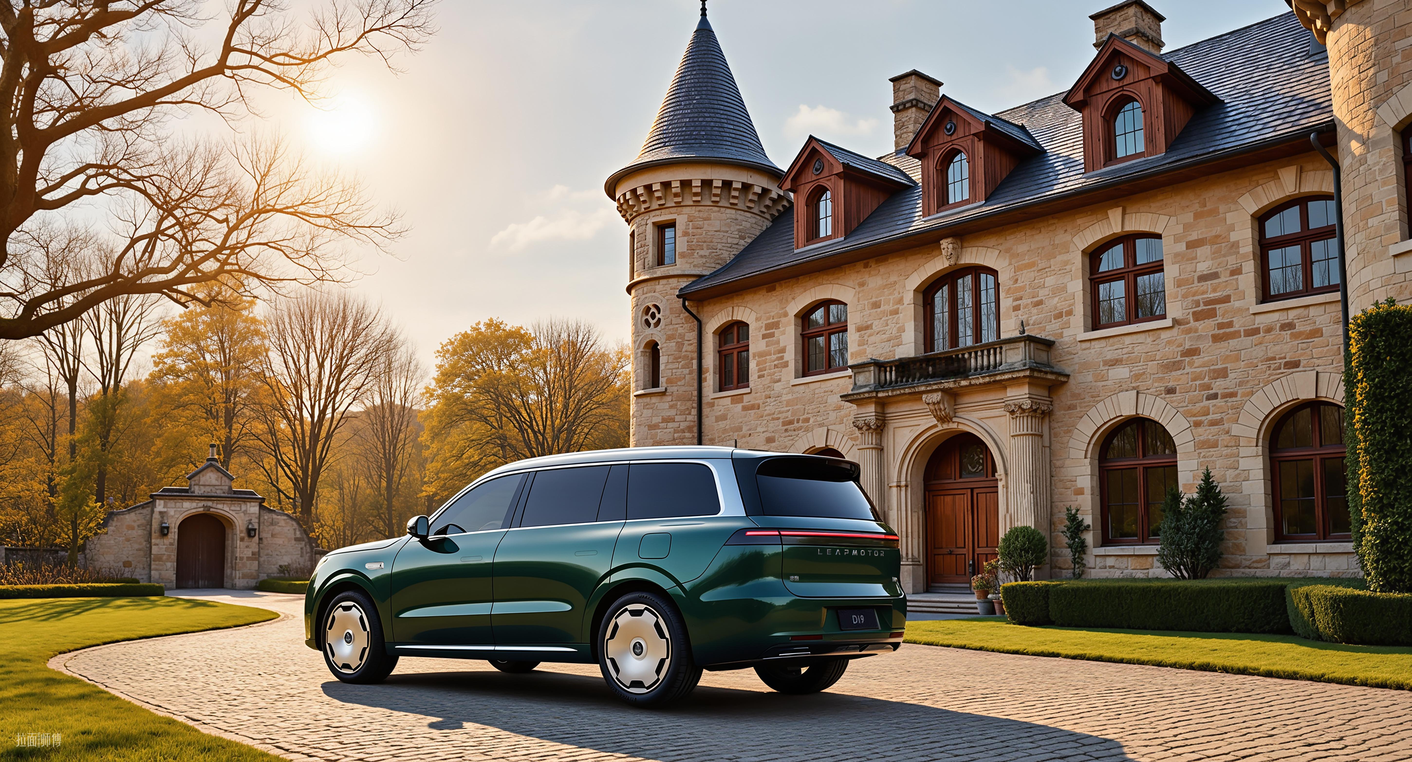 零跑D19已经开启盲订，再做一些多场景图给大家来个参考。不得不说D19的造型挑不