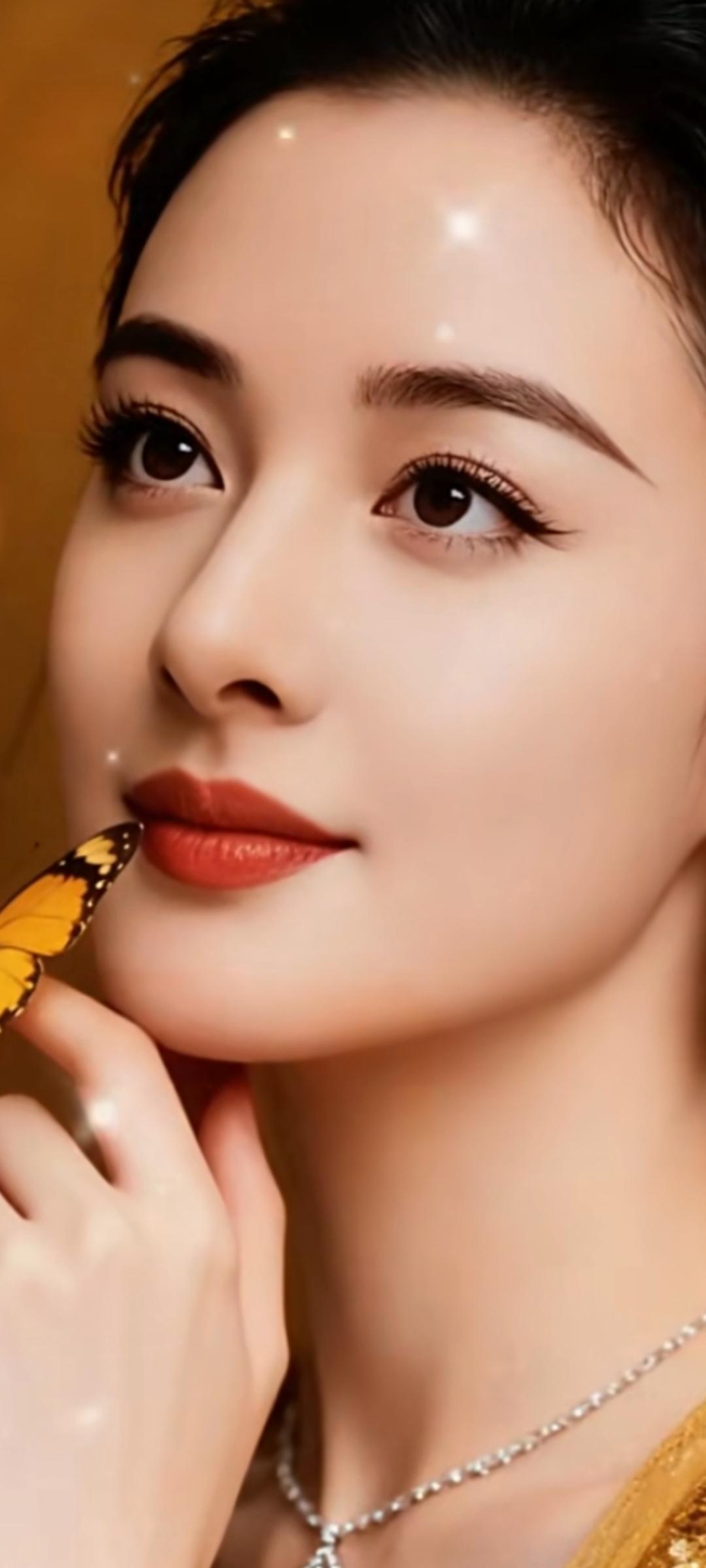 优雅气质，如梦似幻，蝴蝶轻触，美不胜收。