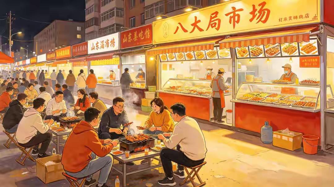 烟火治城！淄博三年长红逆袭，该给东北文旅上一课了
 
美景晖哥｜文
谁能想到，一