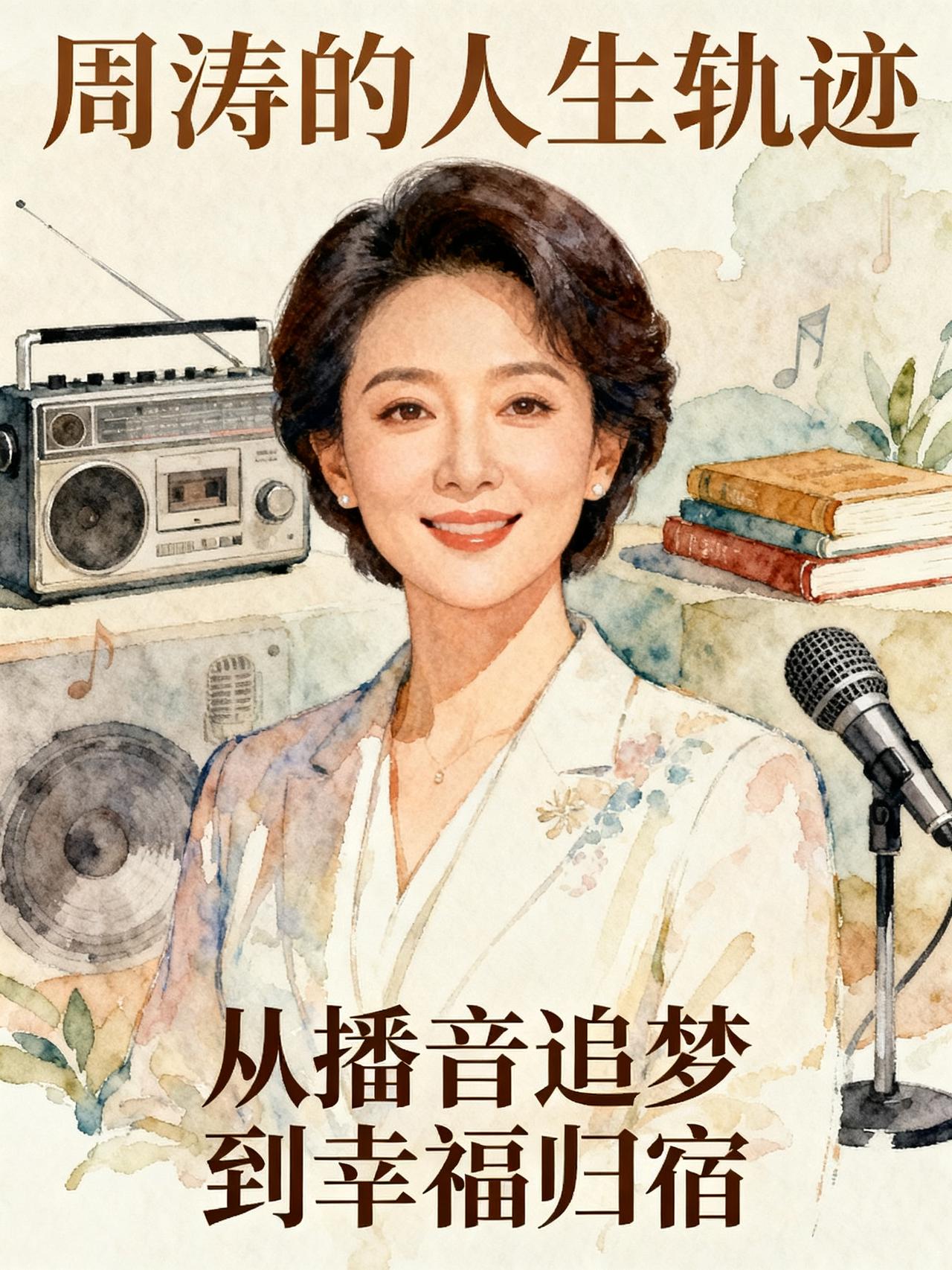 央视一姐周涛：第一段婚姻充满伤害，第二段婚姻让我重获幸福
央视一姐周涛离婚后半年