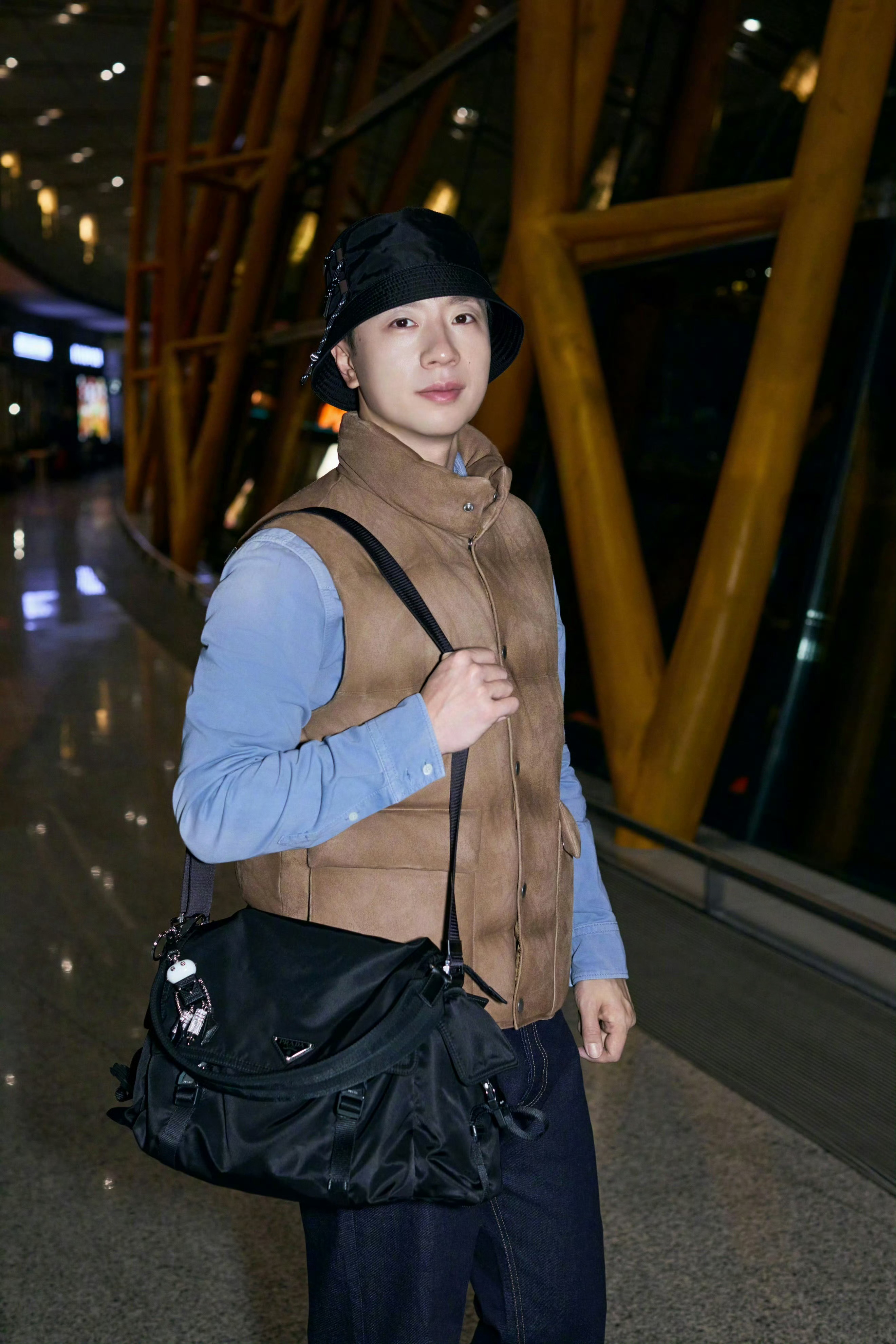 马龙✖️Prada 出发大片 📷  米兰男装周 爱他  男装周