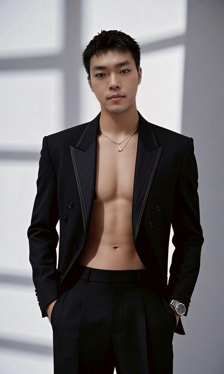 AI正装型男魅力