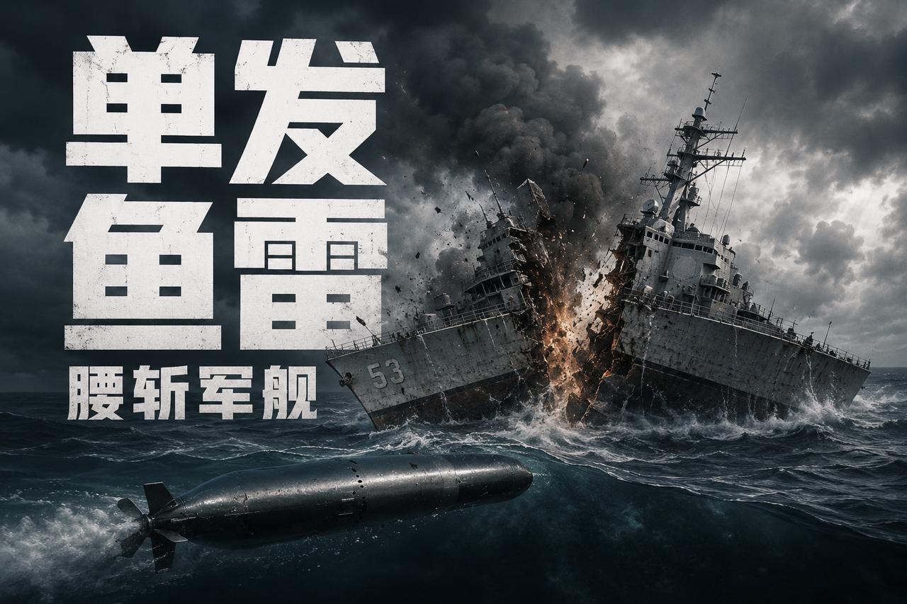 你有没有想过这样一件细思极恐的事儿？一枚鱼雷能直接把一艘军舰从中间腰斩，可一枚造