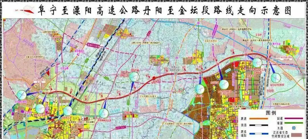 【丹阳至金坛高速公路新建工程】正在抓紧推进，建设工期48个月。项目全长约41千米