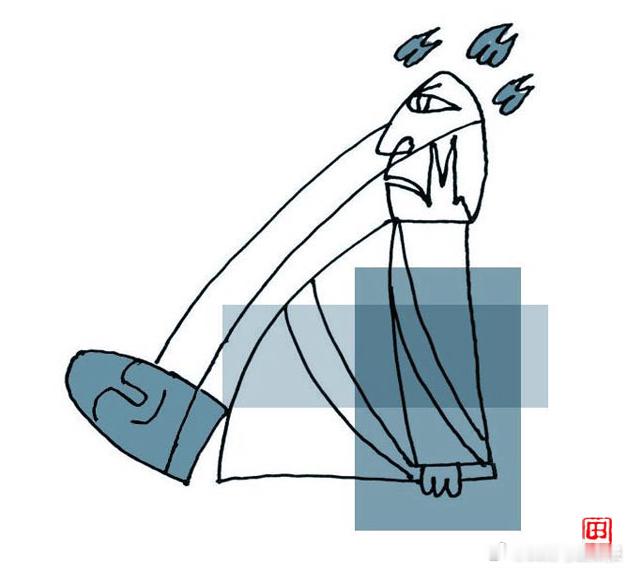 你以为有些人变了，其实只是面具掉了。#晚安# （漫画/田志仁） ​​​
