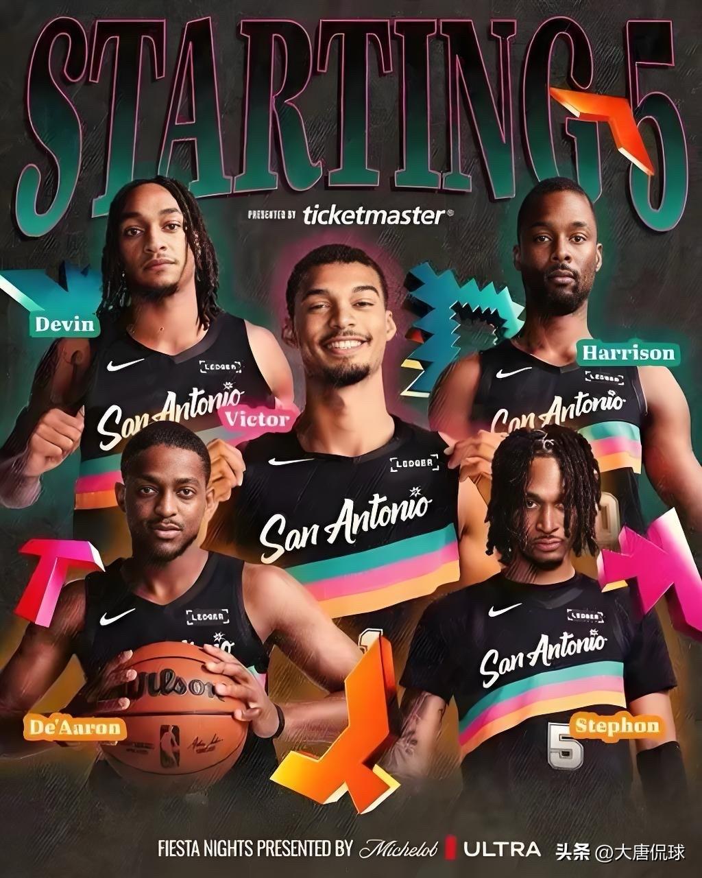 马刺8连胜背后，藏着 5个让全联盟颤抖的秘密：要开创马刺新王朝！

1. 文班亚