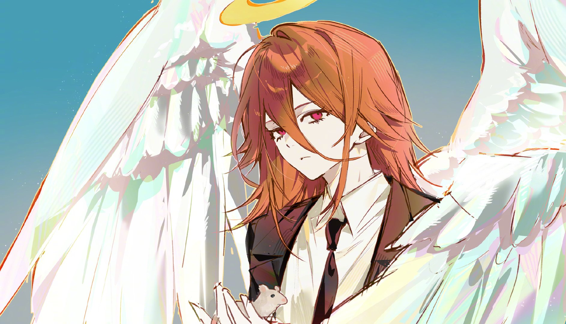 天使恶魔好美丽的男孩子