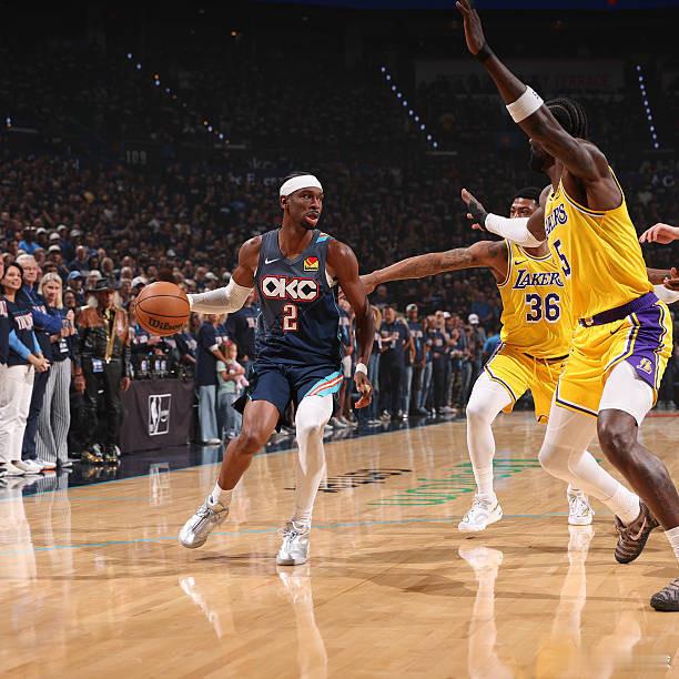 NBA季后赛 雷霆横扫江湖人马刺晋级西决 亚历山大文班亚马 ⚡️西部半决赛收官！