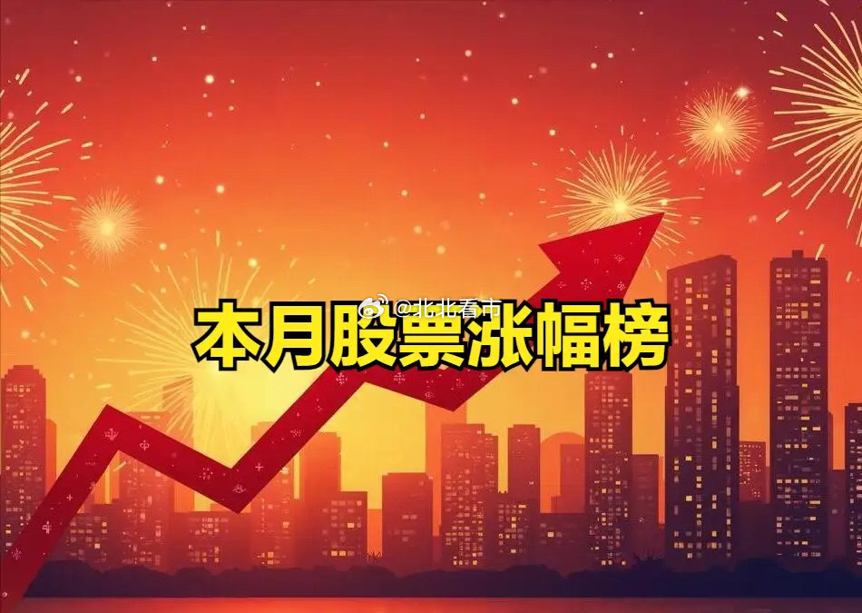 本月股票涨幅榜！十余只涨幅超100%！[V5]涨幅超100%的股票排名：1、长盈