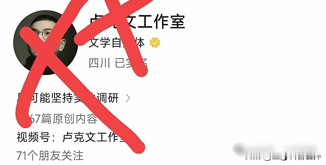 卢这种货色，经常胡言乱语，挑起纷争，祸国殃民的大v应该封杀，让他闭嘴[酷拽]
