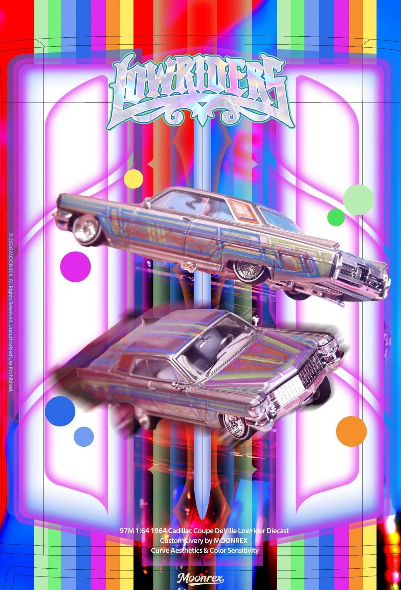 🥈一台留有遗憾的lowrider小车作品
在着手设计这台的1964款凯迪拉克C
