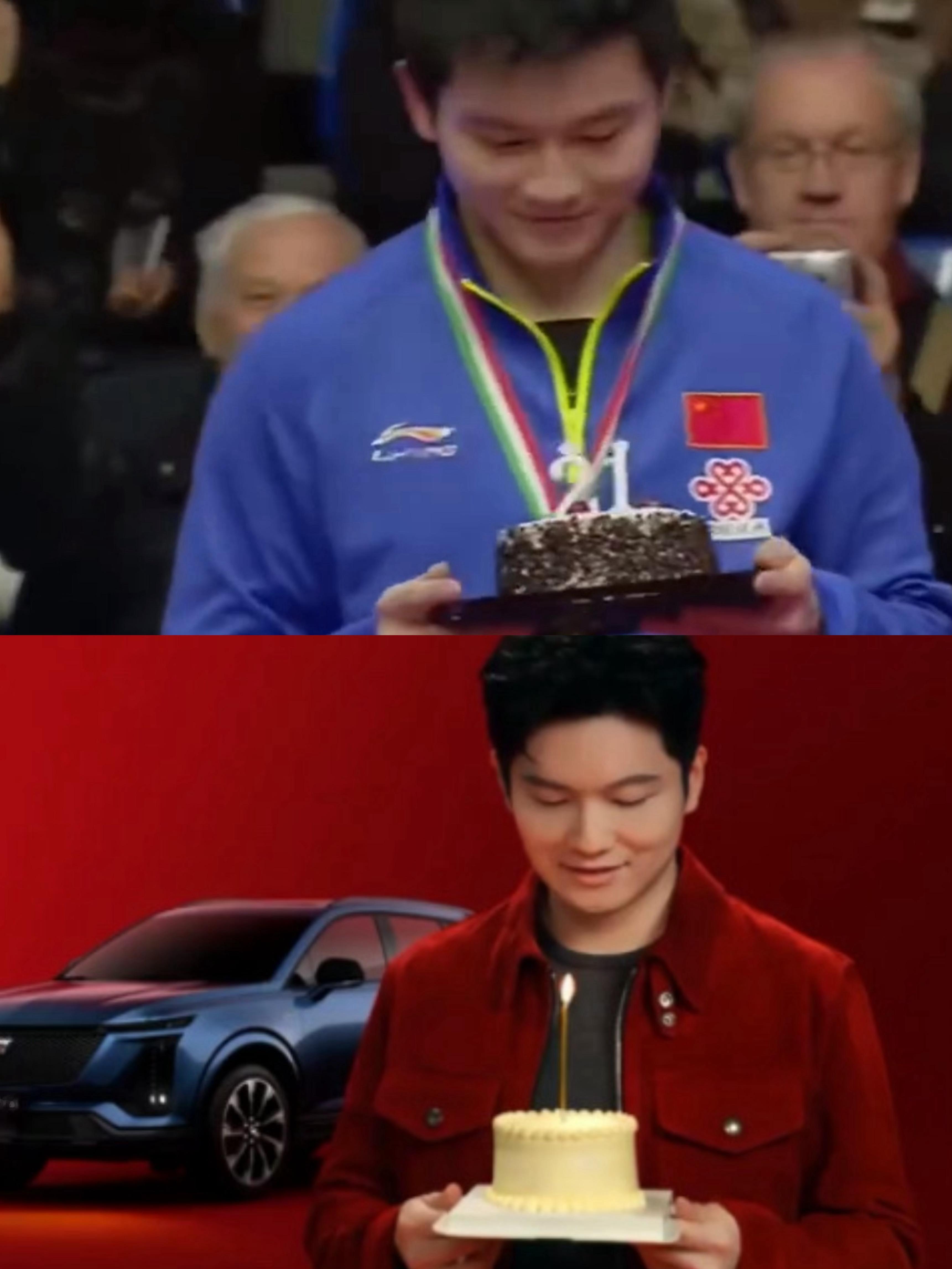 樊振东0122生日快乐  宝宝你长大了嘛？ 没有哦 