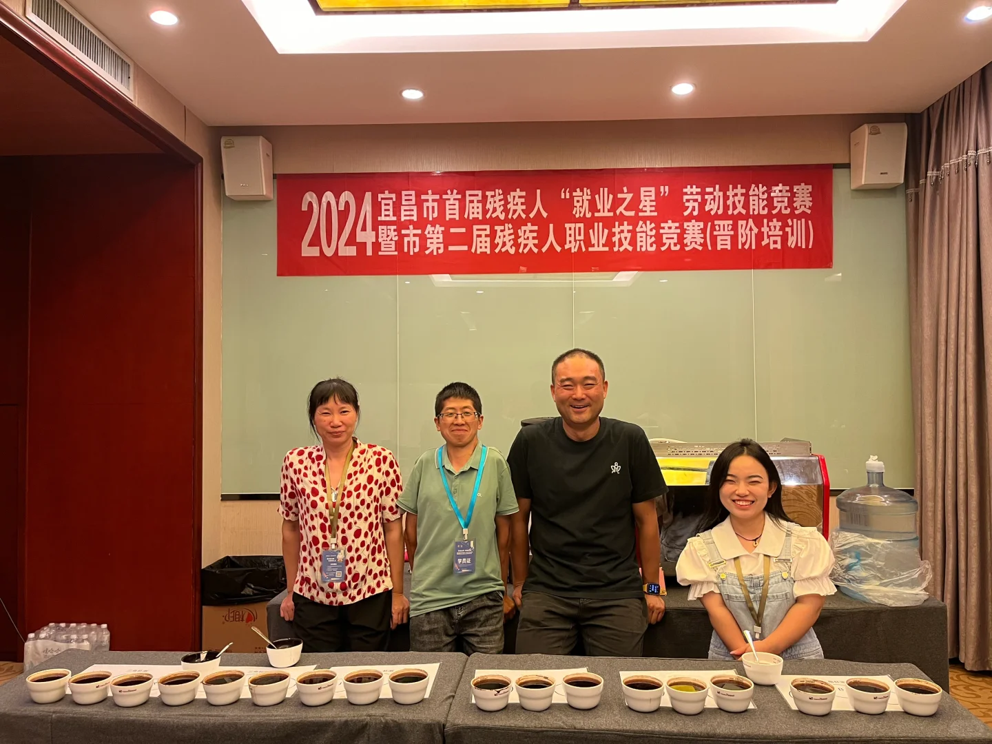 残疾人咖啡师也有国家赛了！