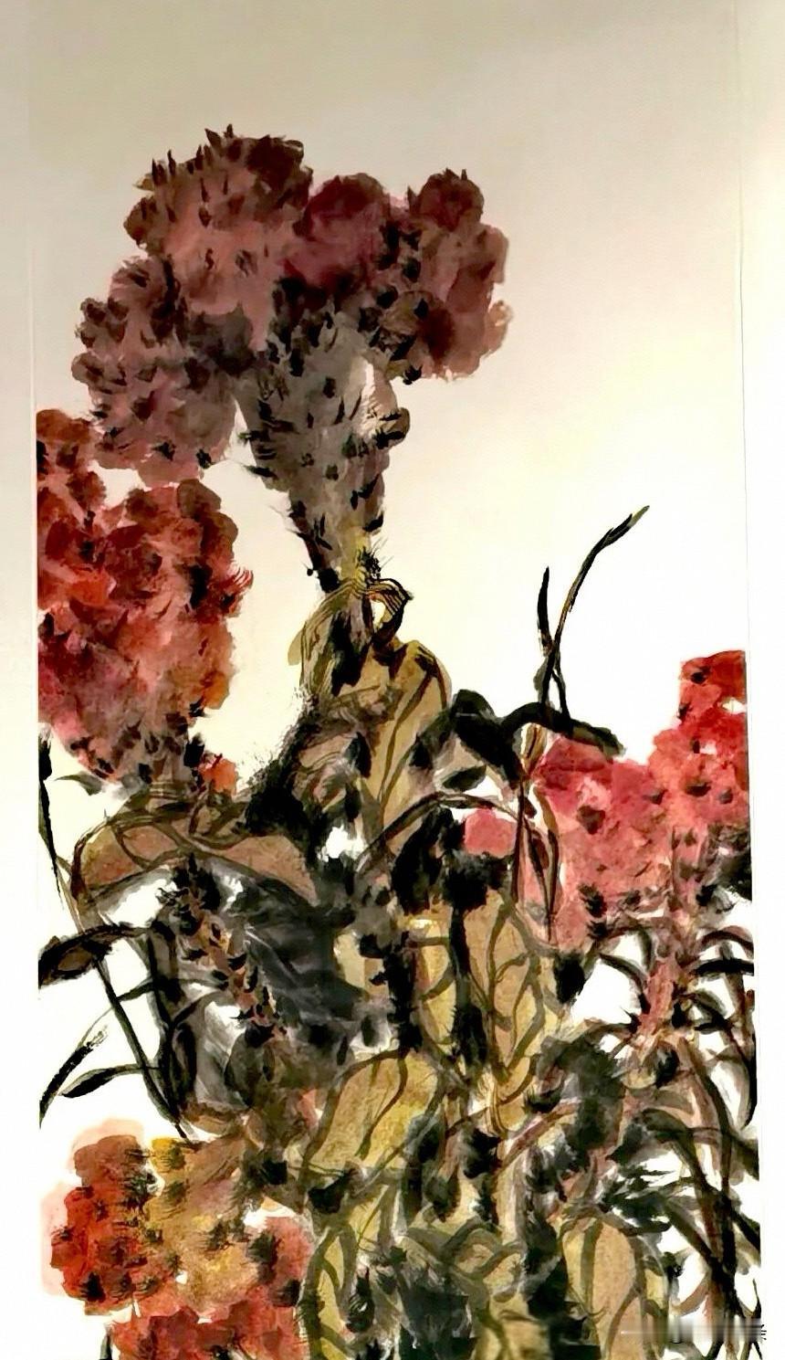 晴光染作赤云皆
似报丰年锦绣来
[大笑]
清雅国画 国✩画 手绘装饰国画 四时景