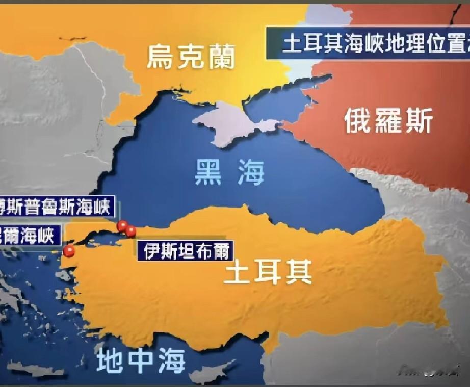 土耳其手握全球顶级地缘底牌，直接掐死俄乌命脉。把多方势力拿捏的死死，地缘优势和外