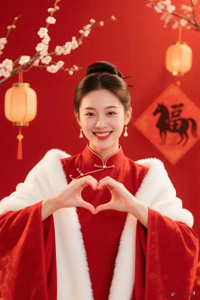 上联：迎喜迎春迎富贵，
下联：接福接寿接安康。