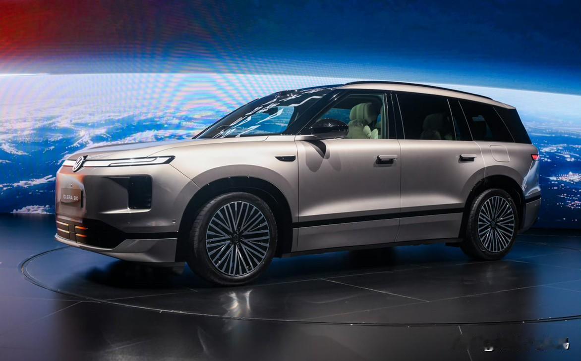 人本科技技术发布会，上汽大众交出答卷。
ID.ERA 9X——大众全球最大SUV