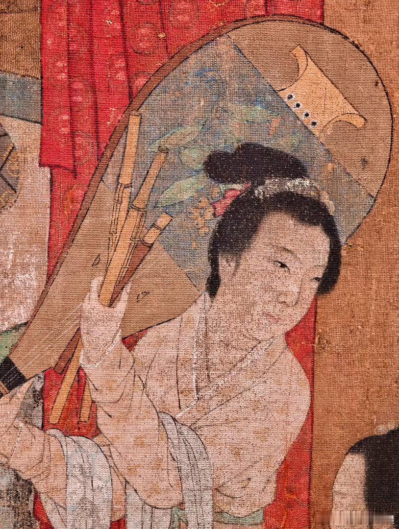 韩熙载夜宴图。禁止出境展览文物，故宫博物院，浙江省博物馆“天下同宁”特展。关于此