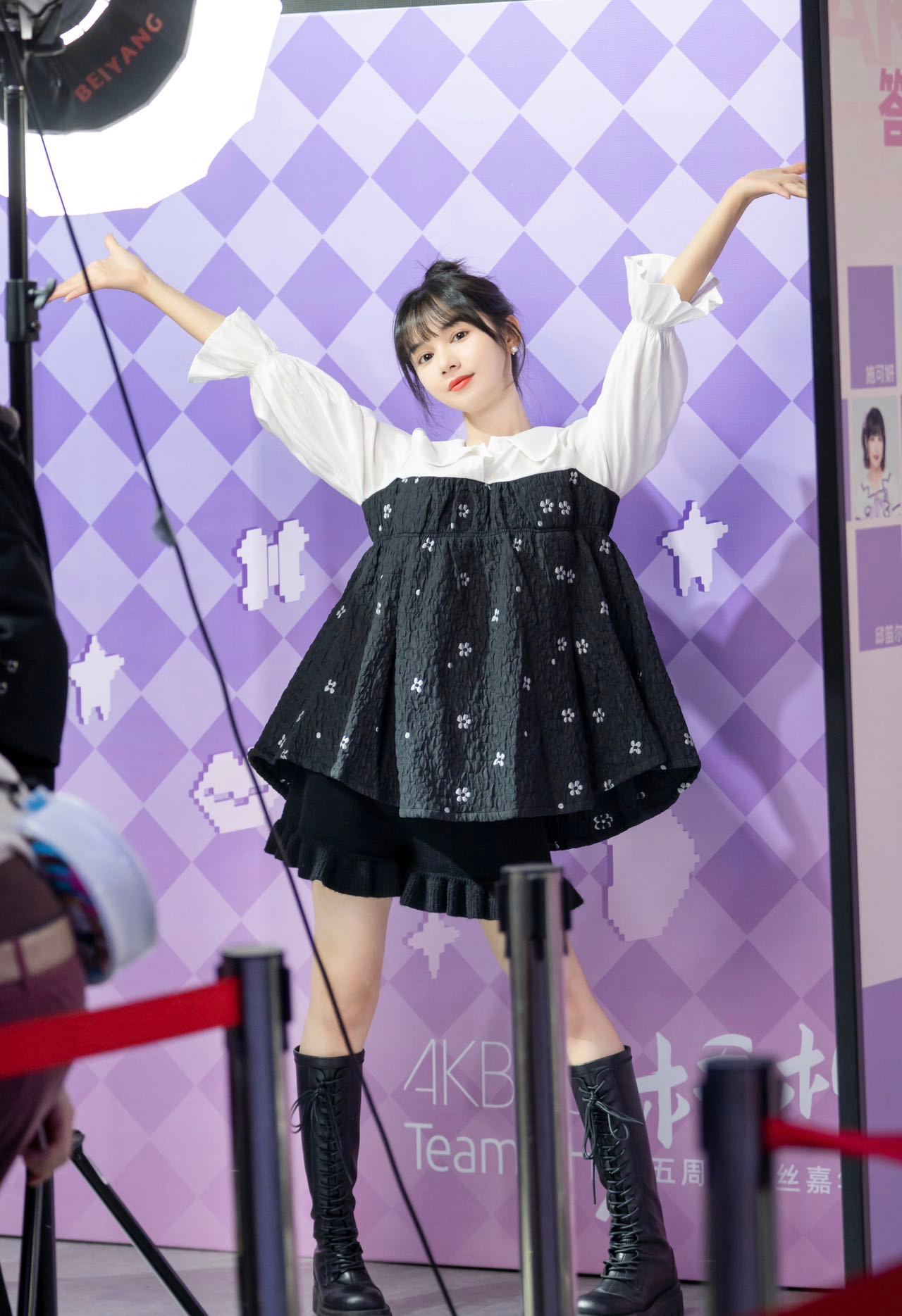 #刘念内娱00后小花补货#akb48出道、参加过创造营的真的是全能事业批呀！不止