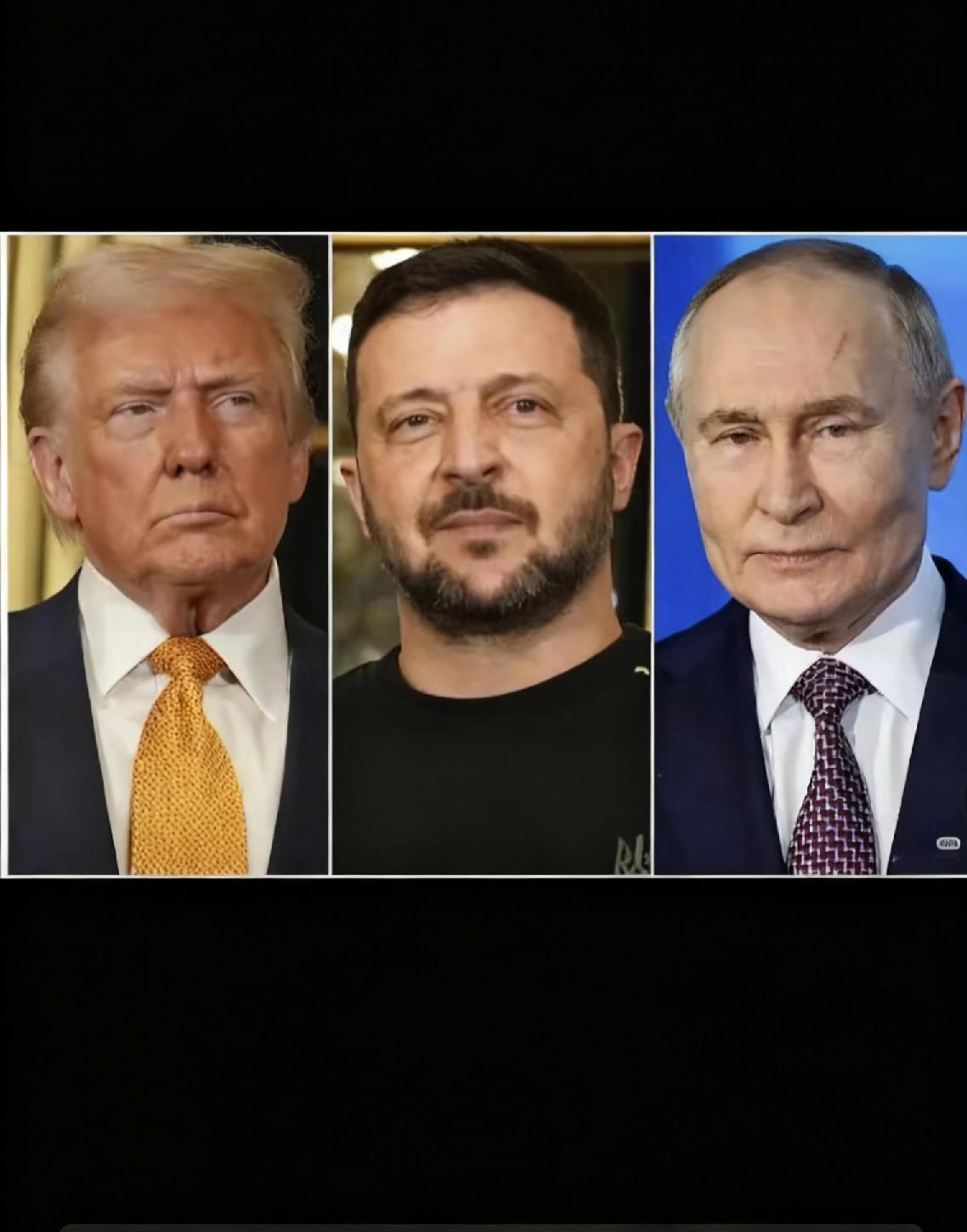 将近4年的俄乌战争，即将迎来大结局，
特朗普将拿走资源和钱，
普京带走人和地
