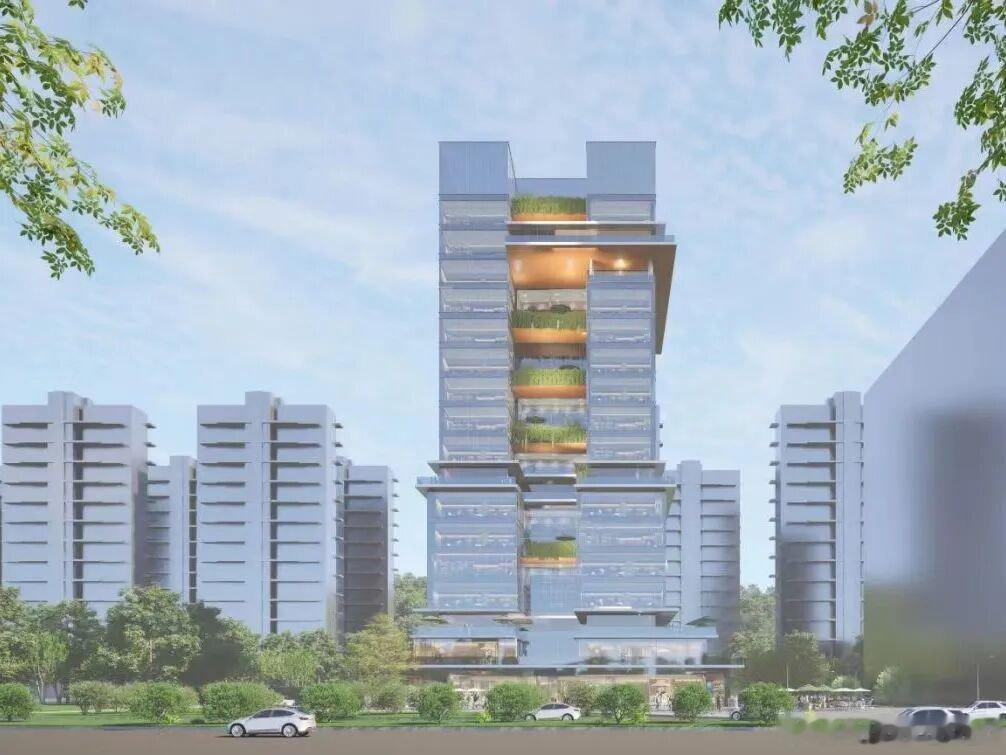 中山商业城建观察录 博爱七路三剑客——最近开工的五星级温德姆酒店、开工几个月貌似