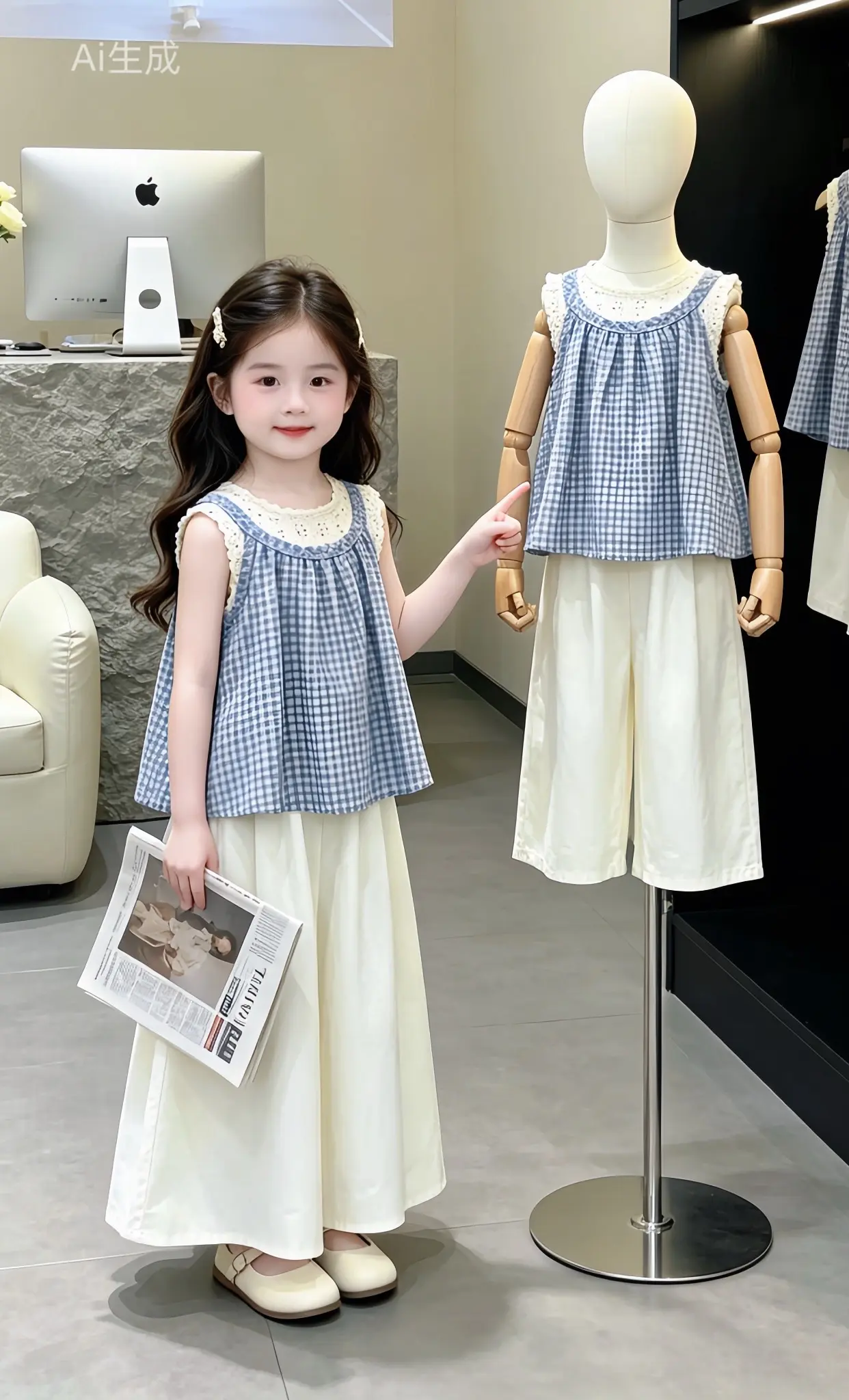 女童夏季ootd 女宝宝夏日穿搭 夏日高质量萌娃穿搭 夏日女童穿搭灵感...