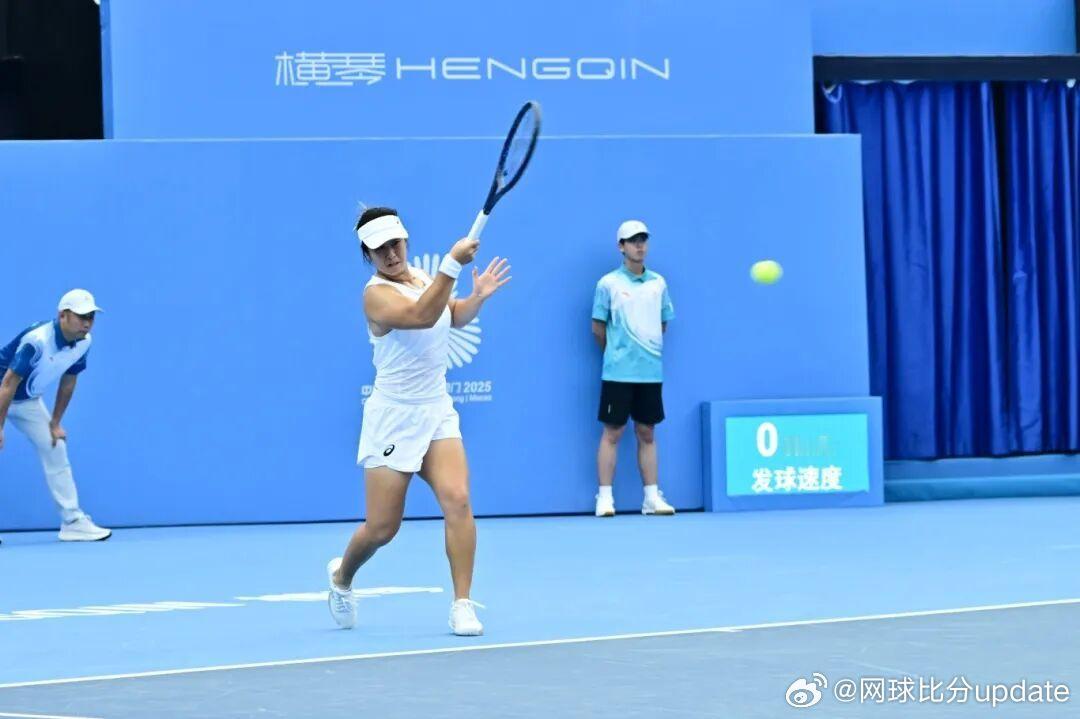 女团半决赛北京队2-1 浙江队施晗6-1/7-5 邹瑞瑞张瑞恩 3-6/4-6 