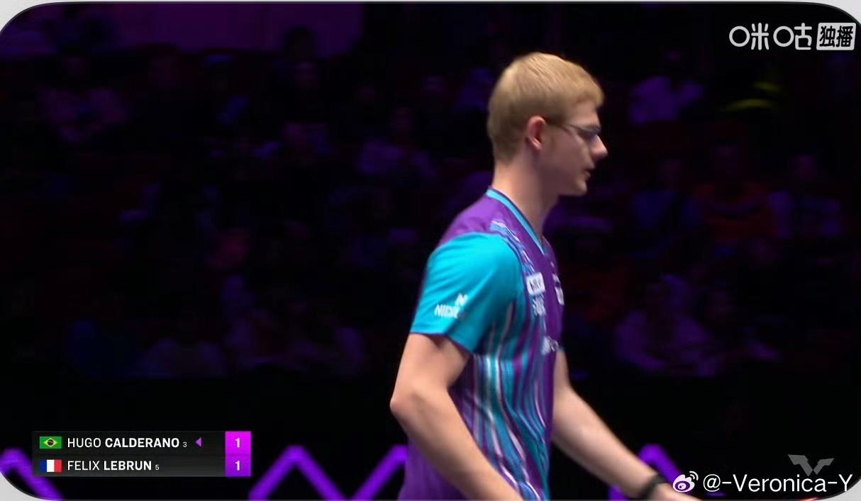 拍子都要抡冒烟了[吃瓜群众]，
第一局雨果🇧🇷12-10胜了小勒布伦🇫🇷