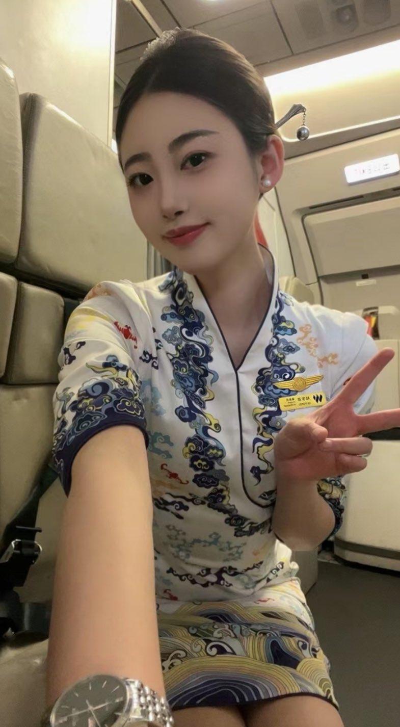 海航空姐＃自拍姿势
