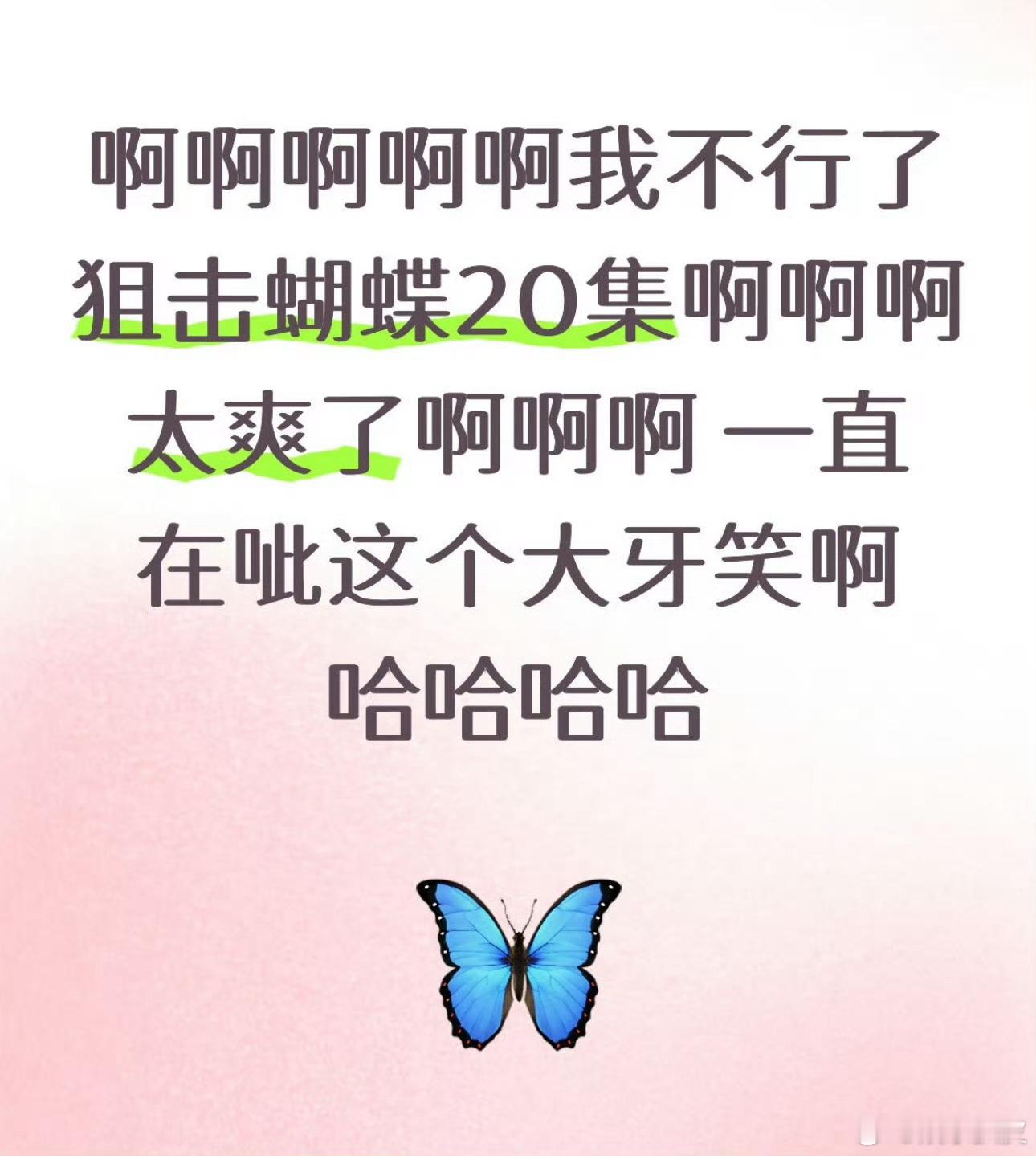 狙击蝴蝶第20集陈妍希周柯宇《狙击蝴蝶》第20集简直不要太甜了！都去看狙击蝴蝶2