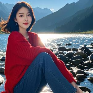 努力生活的河南姑娘