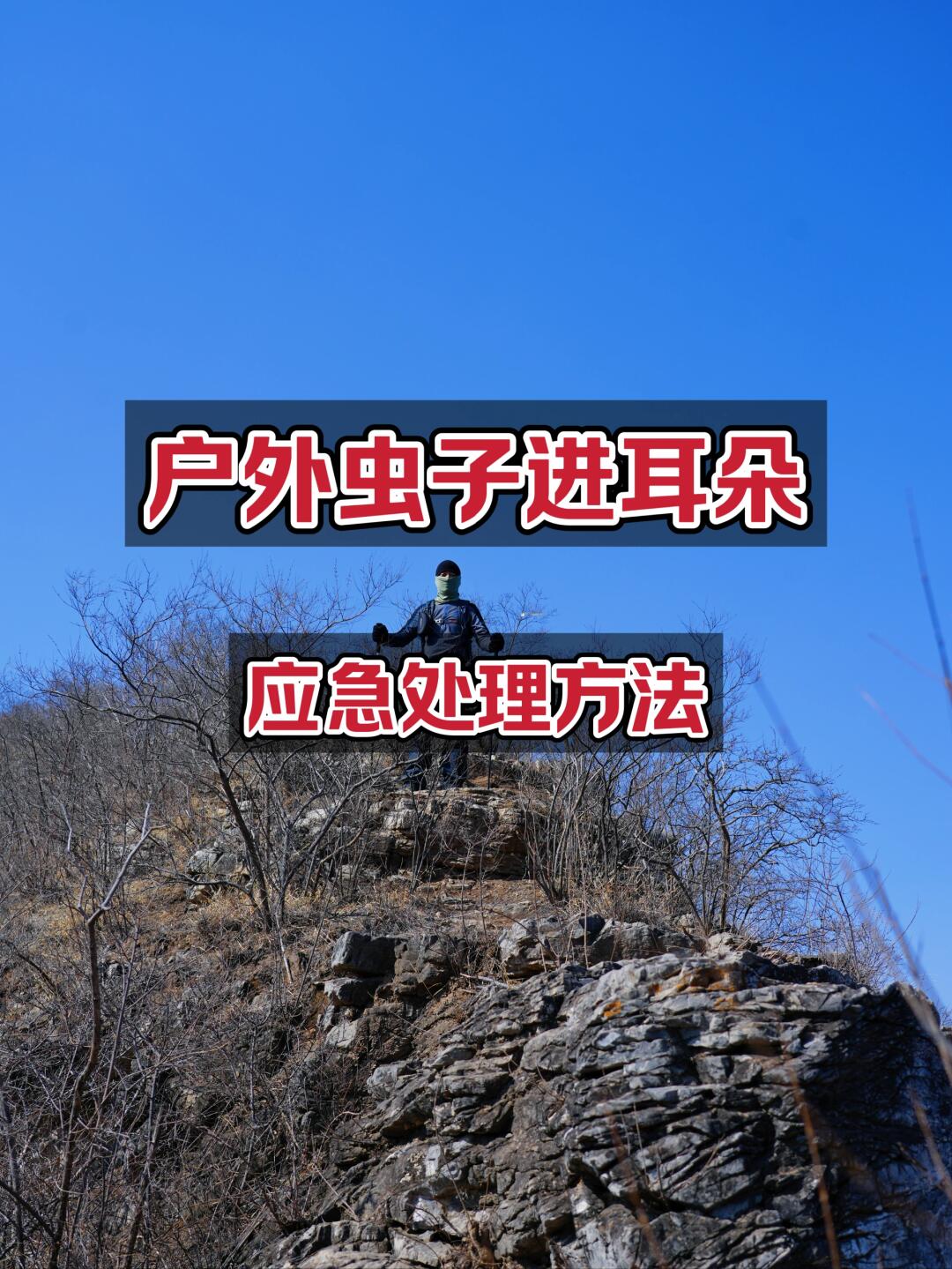 户外徒步，虫子进耳朵里的应急处理方法