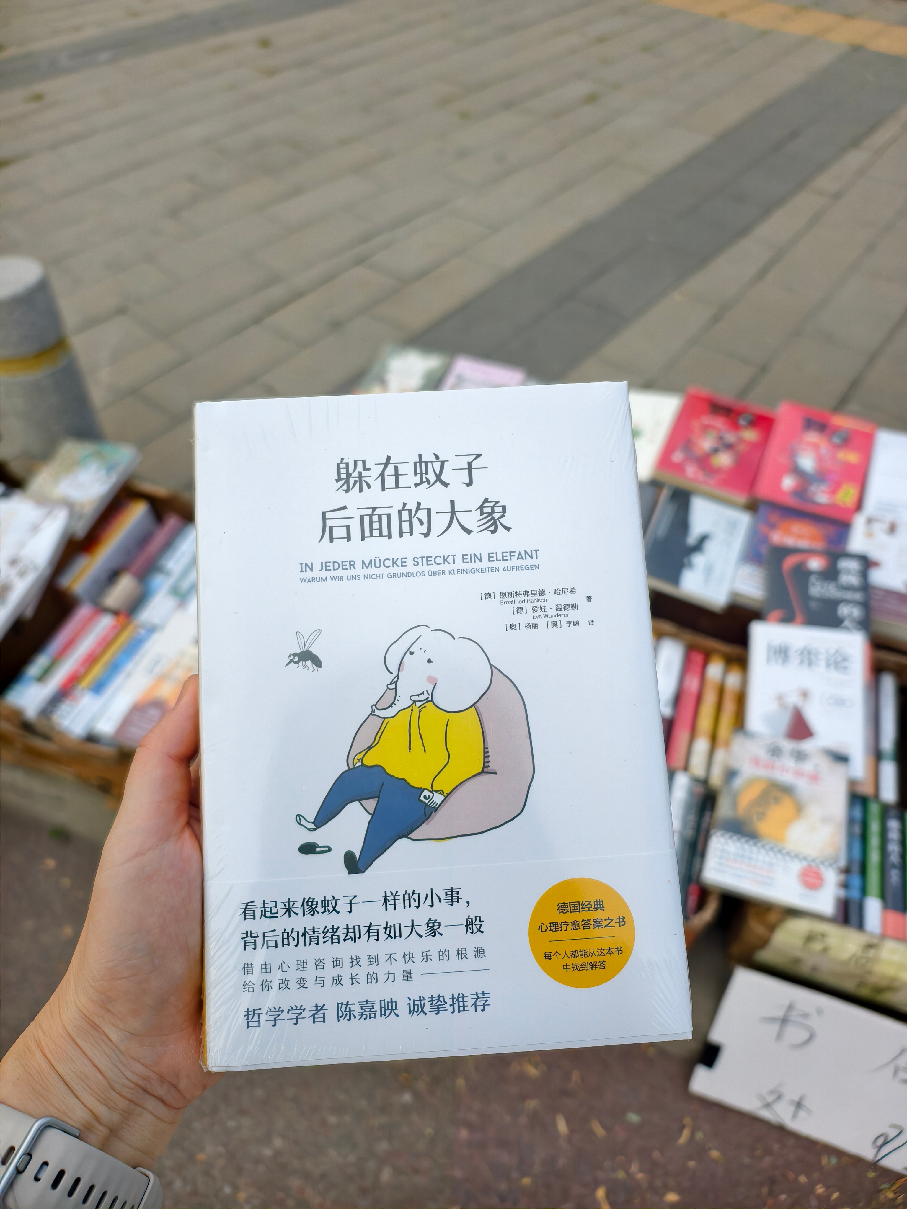 遇到一个路边书摊，随便买一本