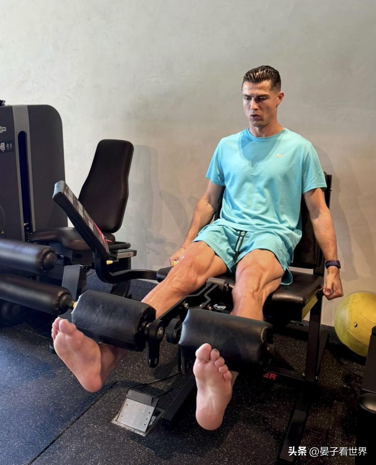 C羅，每天進步！
Getting better every day.