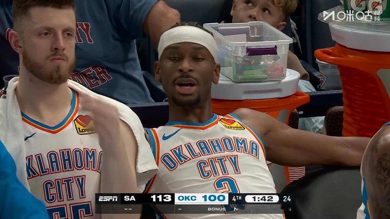 真克星了马刺客场战胜雷霆，半个月内三杀对手！ 