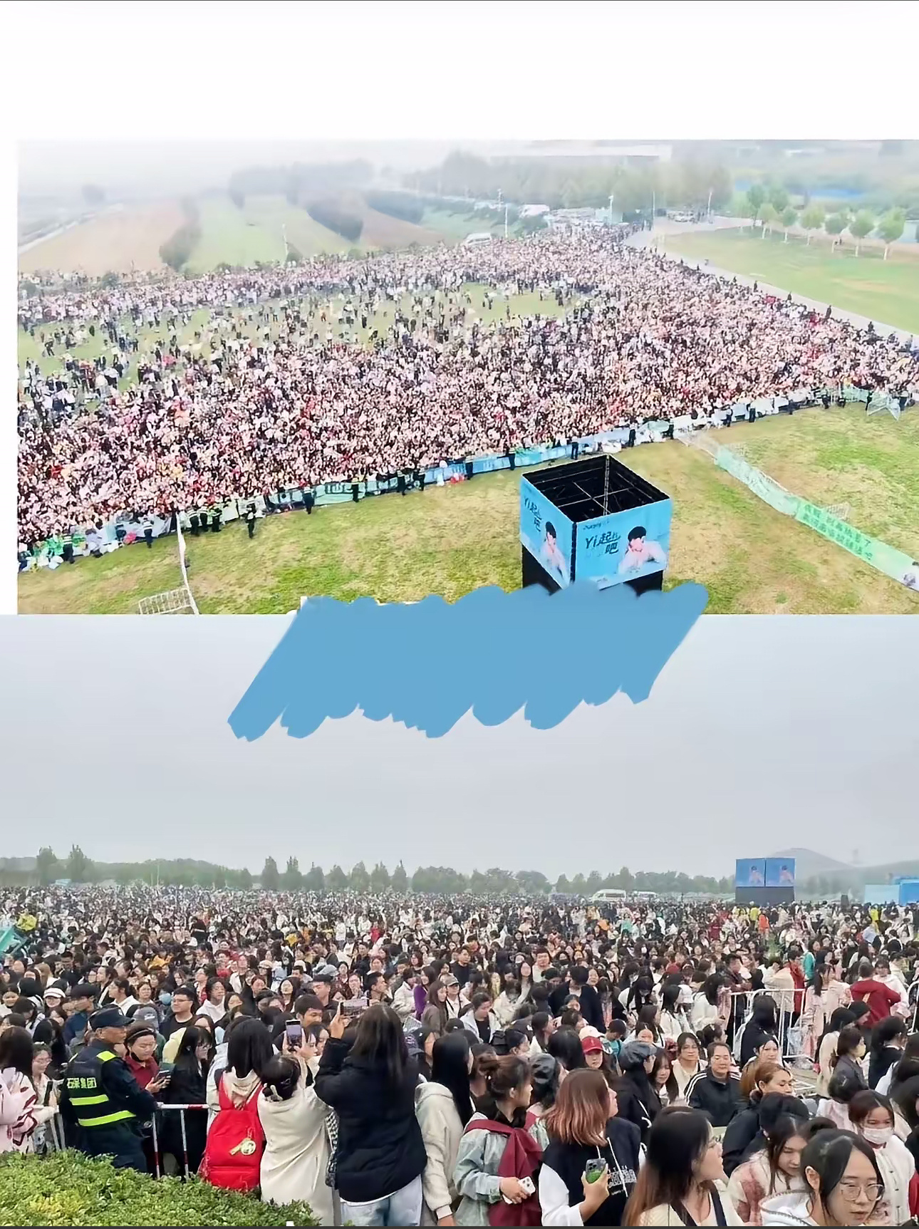 刷到了成毅代言的纯享在君乐宝牧场活动的航拍图，顶级国民度和商业价值真不是盖的