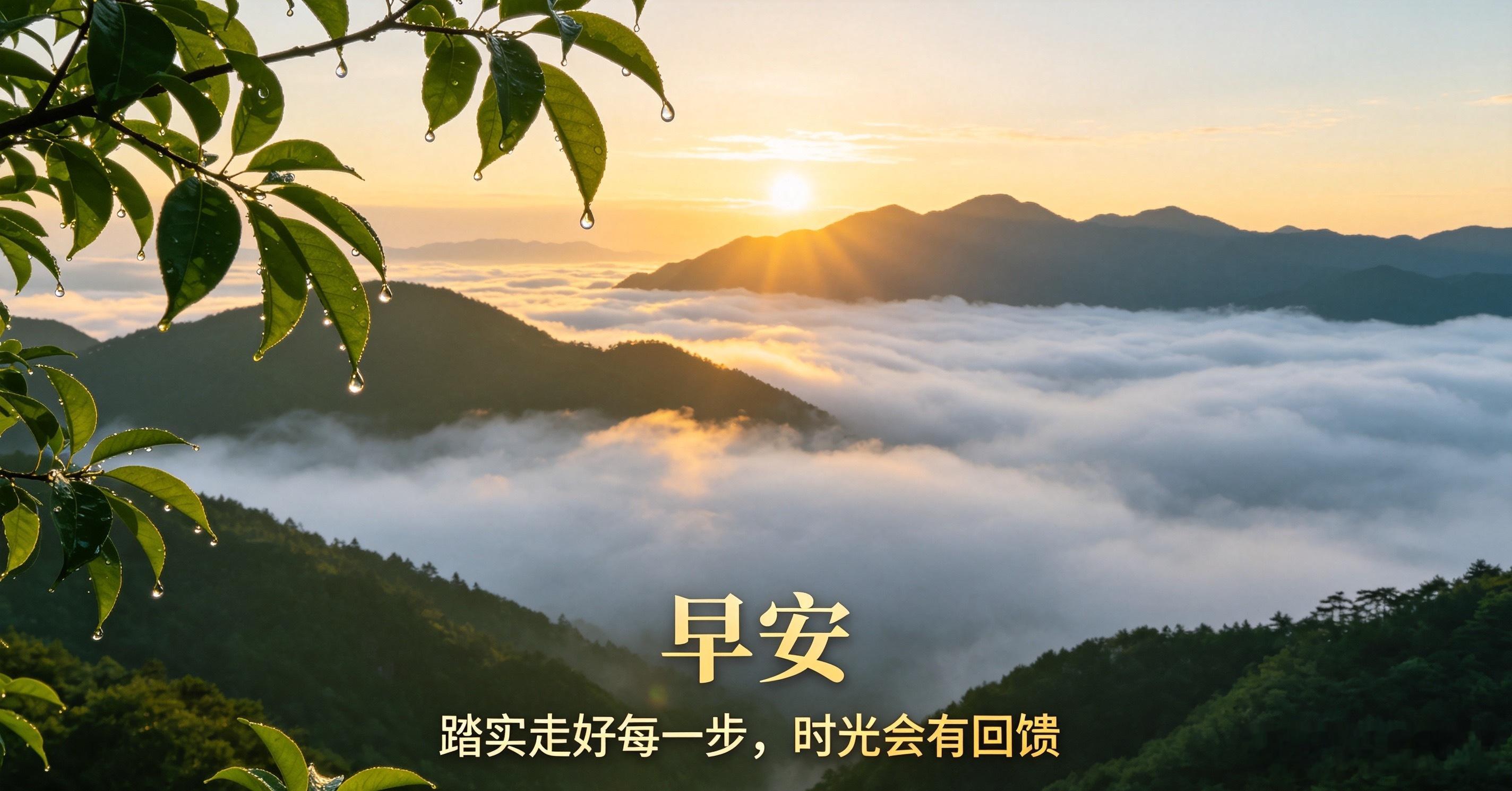 寻美陕西 【早安，长安】晨光如约而至，新的一天正式启程。不必焦虑前路快慢，所有的