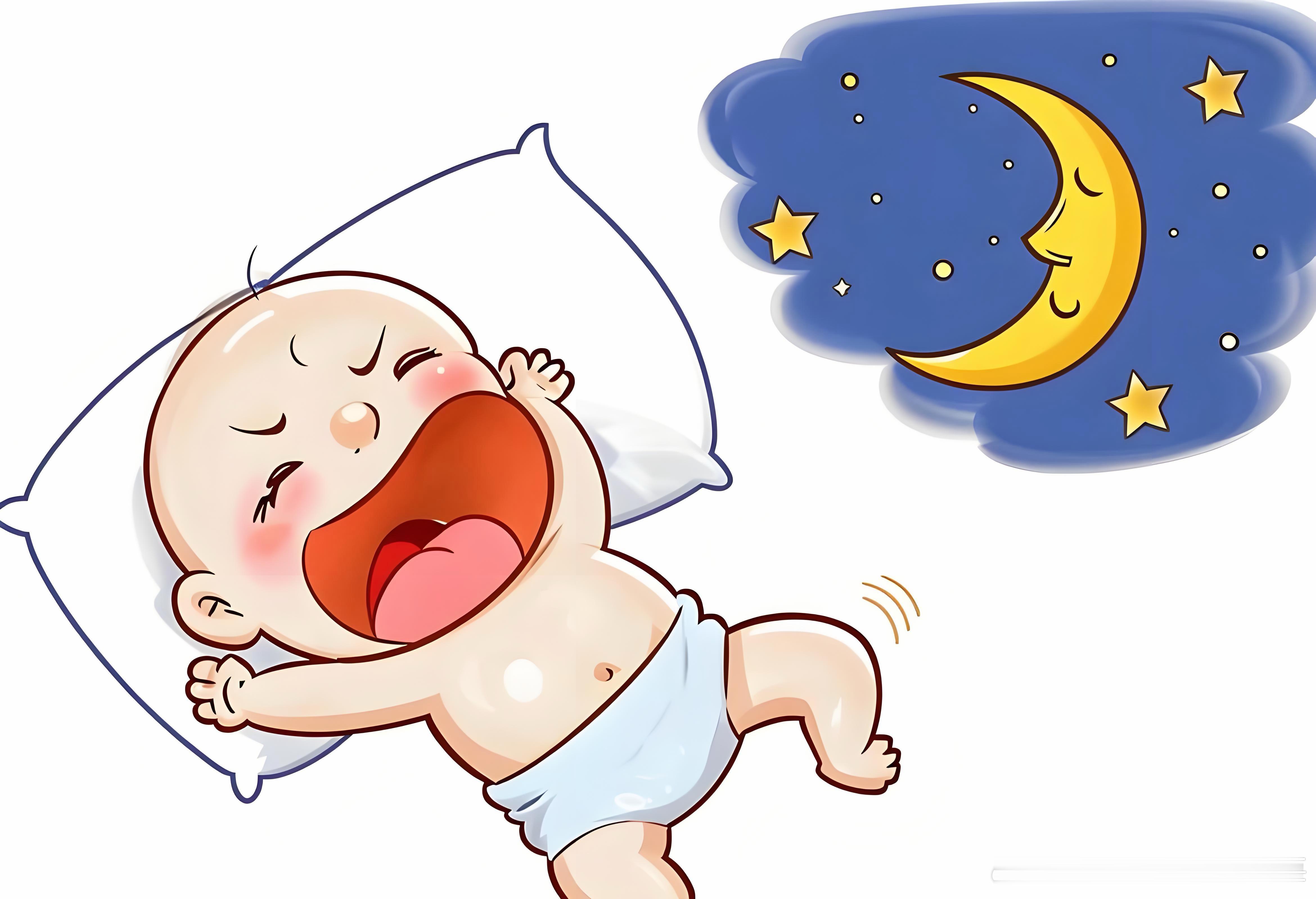 ✅宝宝夜醒不用抱到天亮，对症解决超省心！❶ 哼唧蹬腿→大概率腹胀，顺时针轻揉肚5