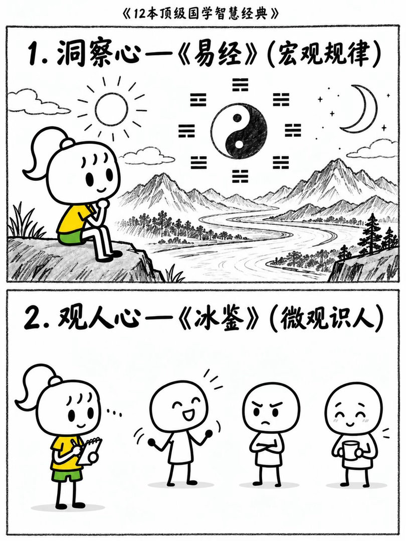 12本顶级国学智慧经典 ​​​