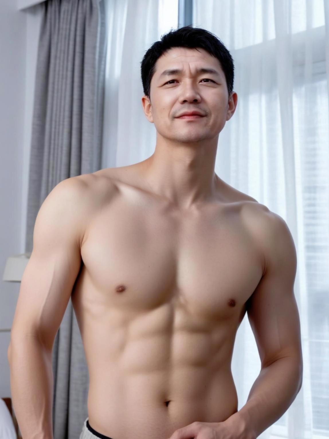 AI肌肉写真 随变ai随便玩