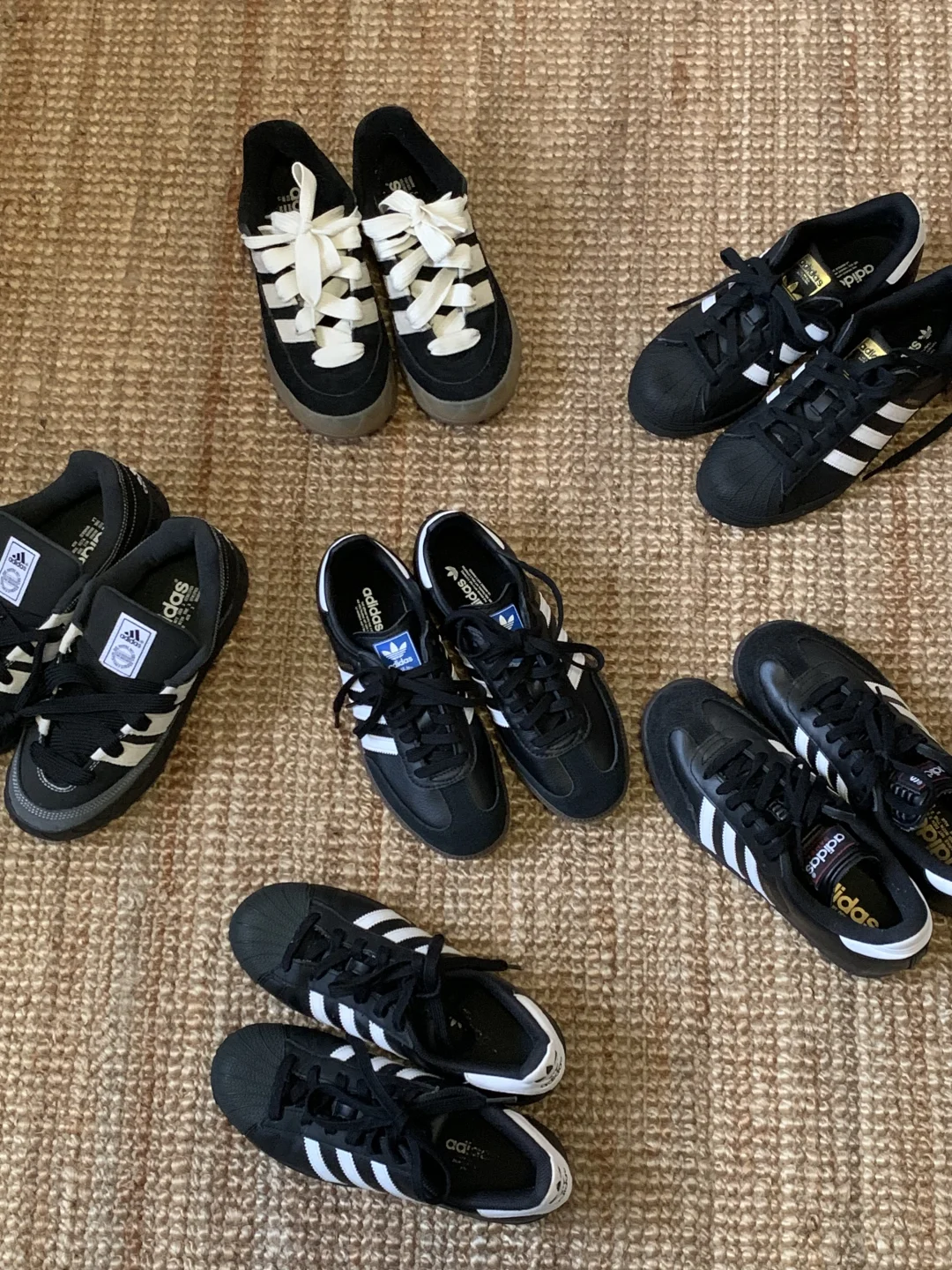 全员黑色！分享1️⃣1️⃣双日常百搭的黑色系👟