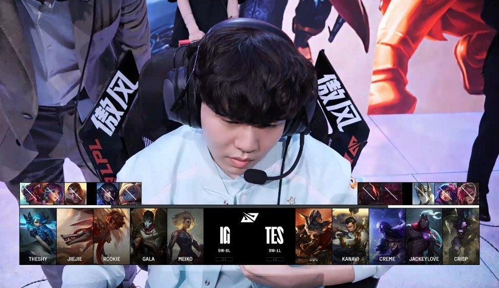 【2025LPL第二赛段 TES vs IG】首局BP如下，你更看好谁？TES对