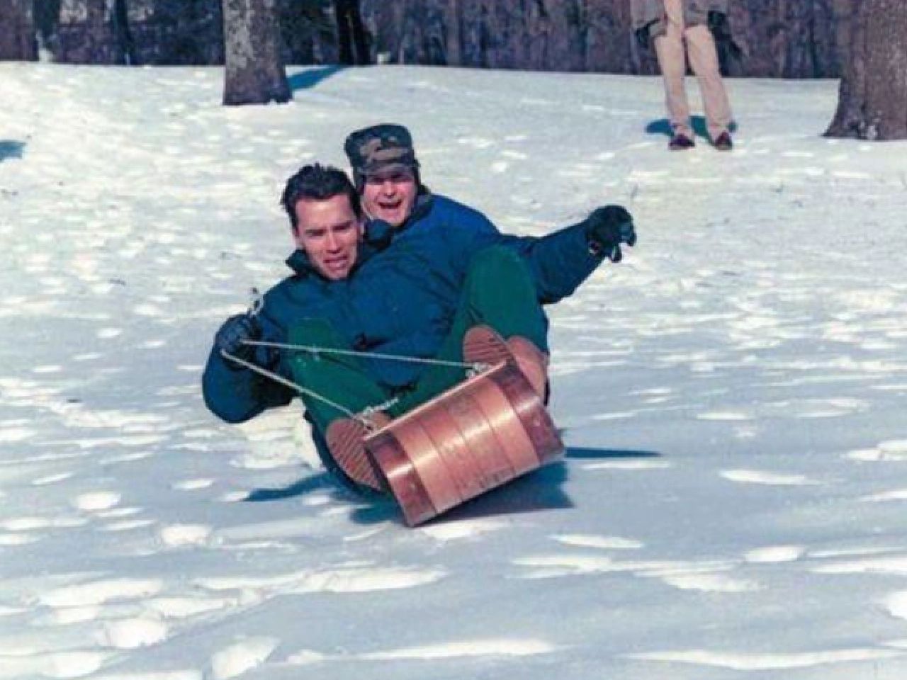 滑雪橇｜1991年