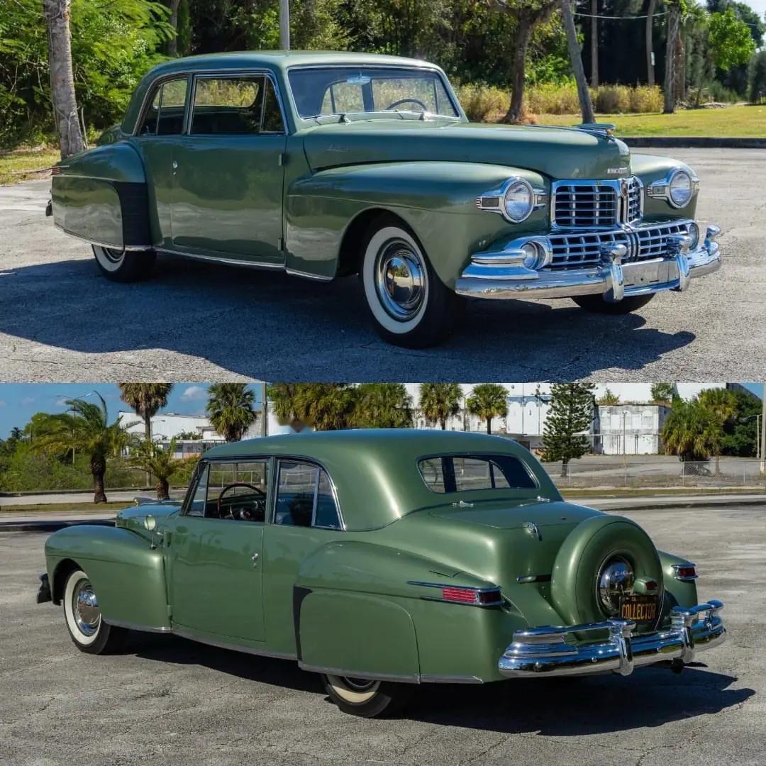 1948年Lincoln Continental以深沉而克制的美学，在二战后重塑